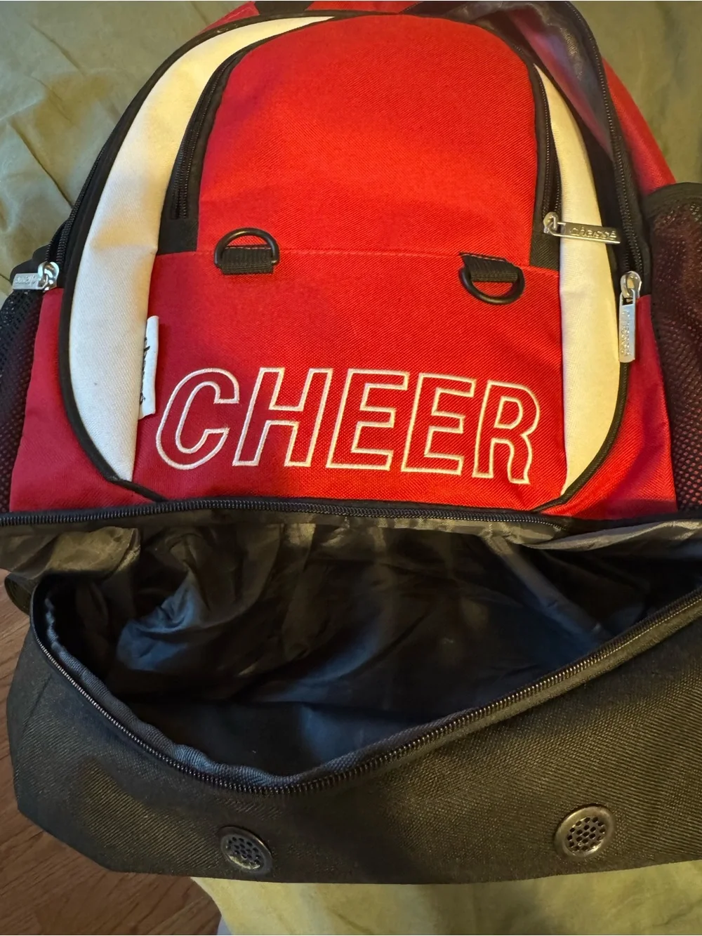 Cheer Red & Black Backpack - Unbranded